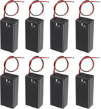 8pcs 9V Battery Holder 9V Battery Holder by AEDIKO