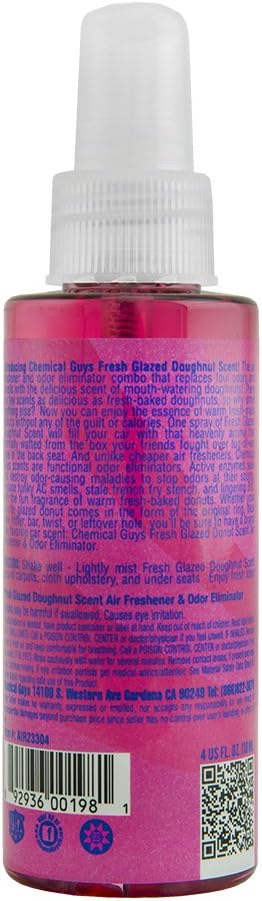 Chemical Guys AIR23304 Fresh Glazed Doughnut Scent Premium Air Freshener and - Image 2