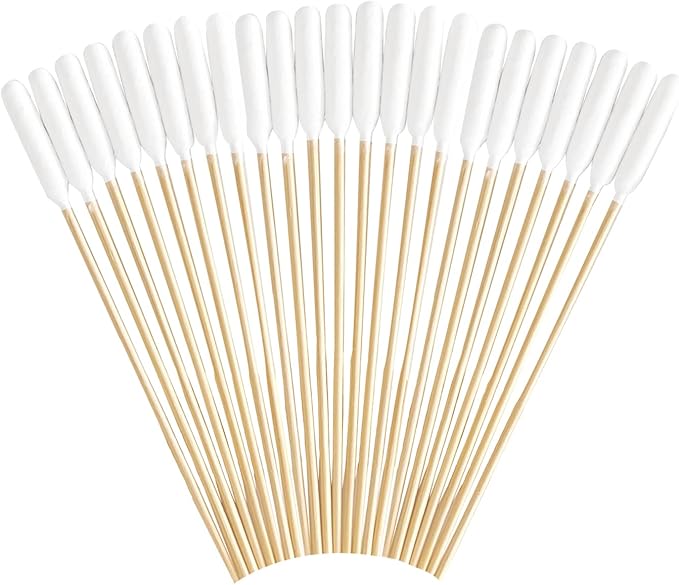 6 Inch Long Cotton Swabs for Dogs ，Cat，Small Pet Ears Cleaning, Pet Cotton Ear by qzcccecl