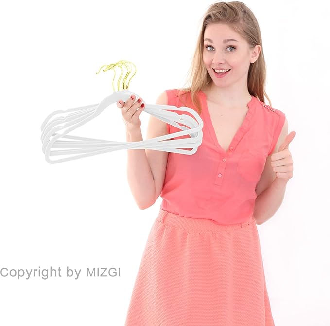 MIZGI Premium Velvet Hangers Pack 30 Pcs Heavyduty - Image 5