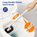 HAMITOR Toilet Plunger Bowl Brush Combo：Heavy Duty Rubber - Image 4