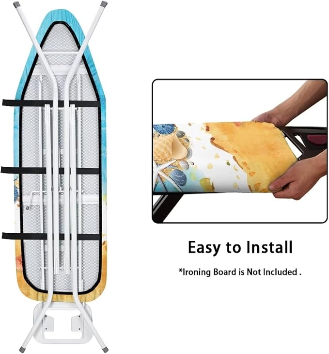Starfish Ironing Board Cover and Pad Standard Ironing Board Cover - Image 5