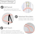 MIZGI Premium Velvet Hangers Heavyduty - Image 3