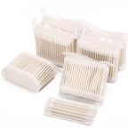 1200 Count 3" Pointed Cotton Swabs Double Precision Tip Cotton Buds by BTYMS