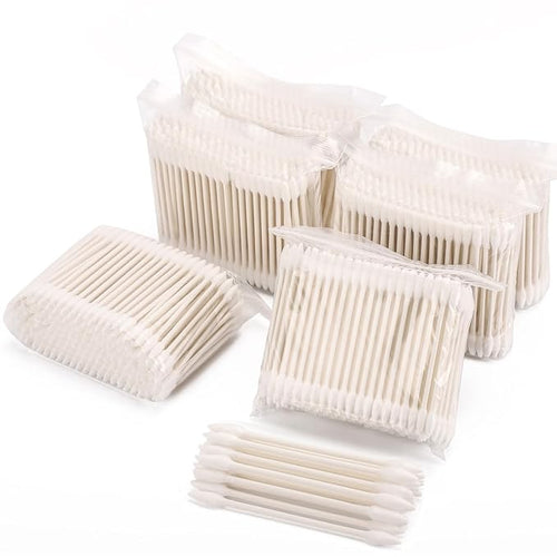 1200 Count 3" Pointed Cotton Swabs Double Precision Tip Cotton Buds by BTYMS