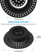 Bathtub Drain Hair Catcher, Shower Hair Drain Catcher Upgraded Protector - Image 6