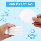Oval Cotton Pads- 100% Pure Cotton, Gentle Enough - Image 3