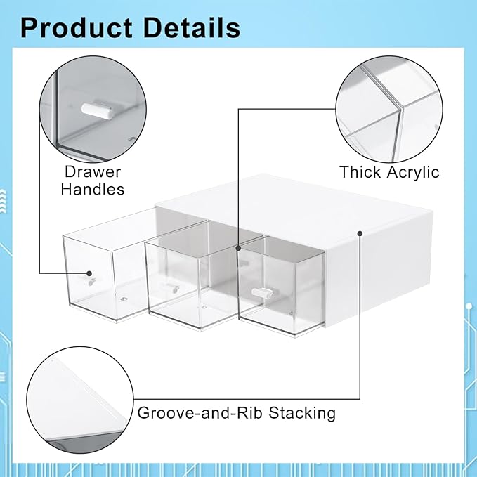 BTSKY Acrylic Battery Organizer - Image 8