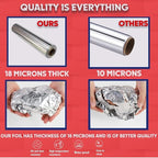 Aluminum Foil 12" 1000Ft, Thick|Deli|Home|Strong Enough - Image 5