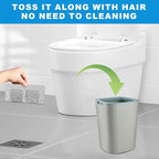 50Pcs Disposable Shower Drain Cover Hair Catcher, Disposable Floor Drain Sticker - Image 7