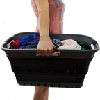SAMMART 42L Collapsible Plastic Laundry Basket - Image 7