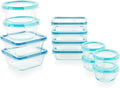 Snapware Glass Total Solutions Food Storage Containers Set, Airtight & by Snapware