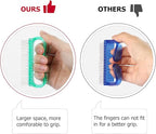 Handle Grip Nail Brush, Hand Fingernail Brush Cleaner Scrubbing Kit Pedicure - Image 3