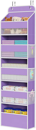 Univivi 5-Shelf Over The Door Hanging Organizer, Back of Door Organizer by Univivi