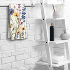 Watercolor Wildflower Floral Hand Towels - Image 5
