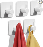 Auxmir Adhesive Hooks Heavy Duty 22lb Towel Hooks by Auxmir