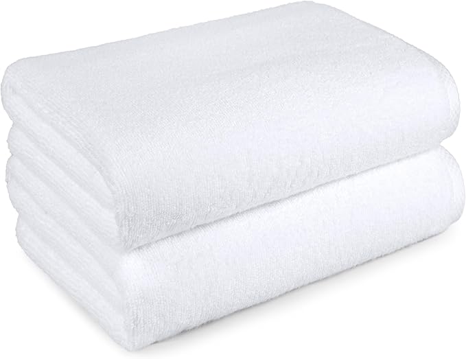 Amazon Basics Lightweight Quick-Dry Bath Towel, 100% Cotton, 2 Piece - Image 7
