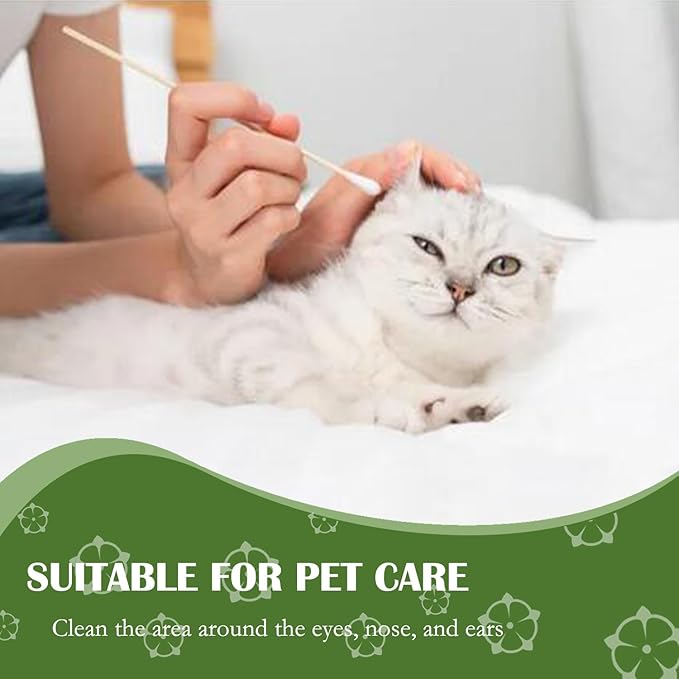 6 inch Long Cotton Swabs in Storage Box 500PCS, Bamboo Sticks & Highly - Image 5