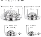 4 Pack Heavy Duty Stainless Steel Kitchen Sink Drain Strainer, Bathroom Hair - Image 2