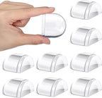 Qunclay 8 Pieces Floor Door Stopper No Drill Shower Door Stopper Self Adhesive by Qunclay
