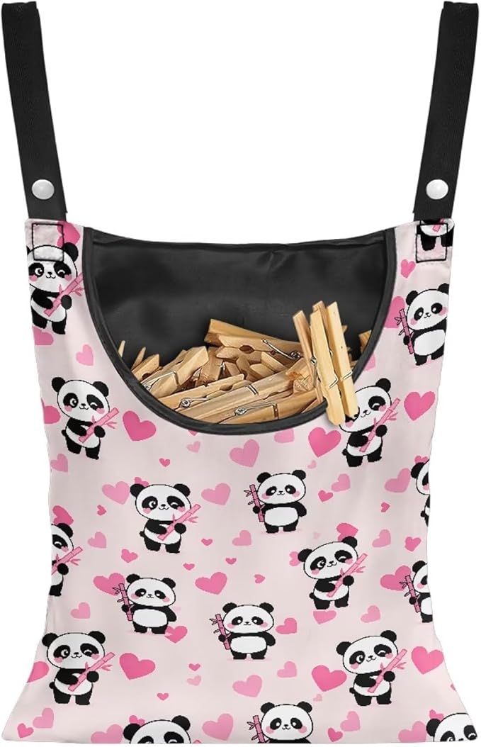 Clothes Pin Hanging Bag, Large Capacity Clothespin Bag Clothes Pin Hanging Bag by Unknown