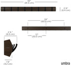 Umbra Flip Wall-Mounted Coat Rack - Image 3