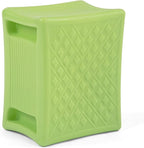 Simplay3 Handy Home 3-Level Heavy Duty Work/Garden Seat - 12" x 15" x 9" - Green, Made in USA by Simplay3