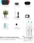 OAPRIRE Electric Toothbrush Holder Wall Mounted, 2 Pack Acrylic Electric - Image 7