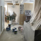 35 Pieces Plastic Drop Cloth, Dust-Proof and Rustproof, 35 Pieces 9x12 Feet Tarp - Image 7