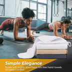 HOMEXCEL 4 Pack Premium Waffle Gym Towels, Ultra Soft Cooling Towels Highly - Image 5
