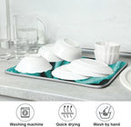 Super Absorbent Dish Drying Mat, Microfiber Fast-Drying Dish Mat, Kitchen Dish - Image 7