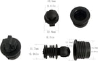 Speaker Grill Guide 24Pairs Black Plastic Ball and Socket Type Grill Guides - Image 3