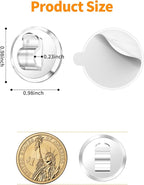 100 Clear Mini Light Clips: Small Hooks - Image 3