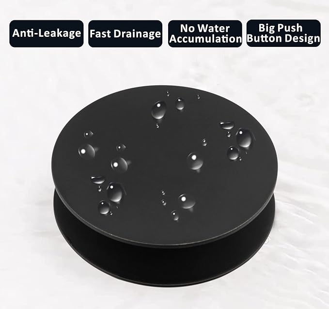 Artiwell Universal Bathroom Sink Drain Stopper, Fits Most Pop-Up Drains - Image 5