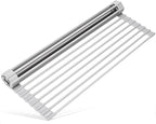 Surpahs 17.5 x 13.1 Inch Roll-Up Dish Drying Rack, Fits Across Sink Openings up by Surpahs