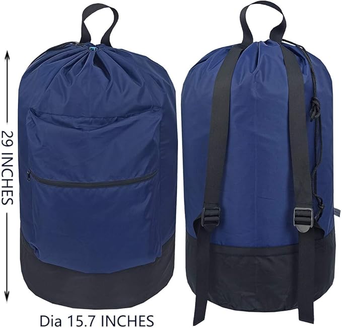 Washable Laundry Bag Backpack - Image 5