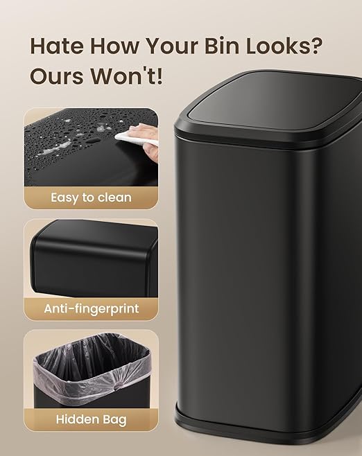 Cesun Small Bathroom Trash Can - Image 4