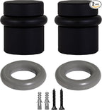 Design House 2-Pack Modern Cylindrical Floor Mounted Door Stops by DesignHouse