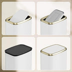 8L/2.1 Gallon Small Bathroom Trash Can - Image 7