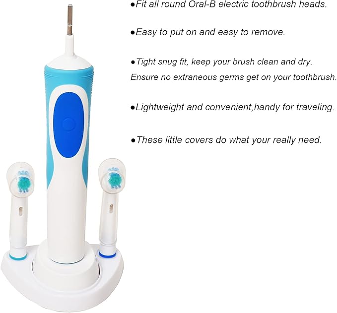 Toothbrush Cover for Oral-b Electric Toothbrush Replacement Heads Cover for - Image 7