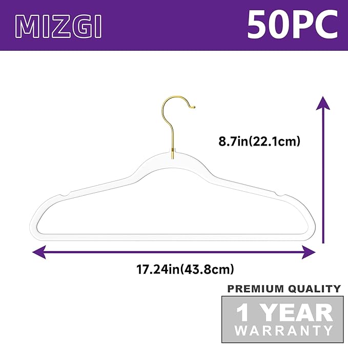 Premium Clear Invisible Acrylic Hangers, Crystal Plastic Hangers, Pants & Dress - Image 6