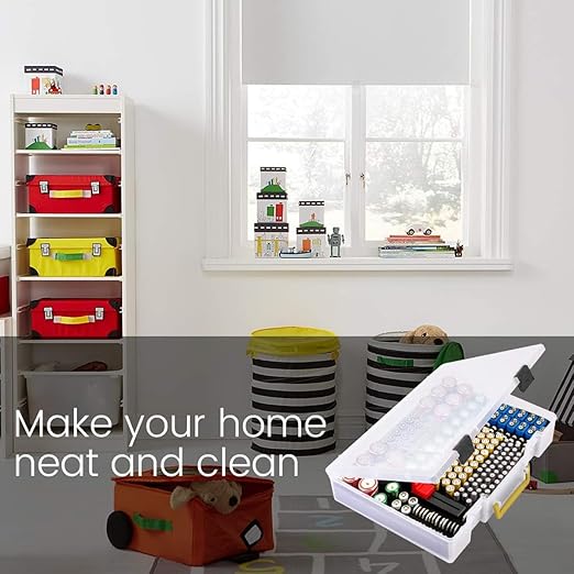 Battery Organizer Storage Holder- Batteries Case Containers Box - Image 6