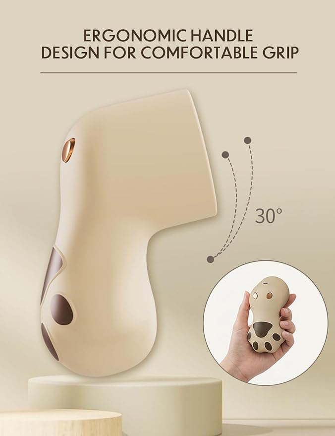 Cute Cat Paw Fabric Shaver, 3-Speed Lint Remover - Image 5
