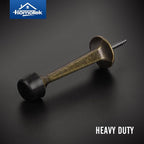 HOMOTEK 4 Pack Heavy Duty Solid Rigid Door Stop - Image 2