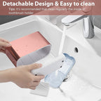 Boperzi Toothbrush Holders for Bathrooms Countertop, Electric Tooth Brush Holder - Image 2