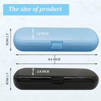 2 Pcs Electric Toothbrush Travel Case, Portable Travel Toothbrush Holder - Image 2