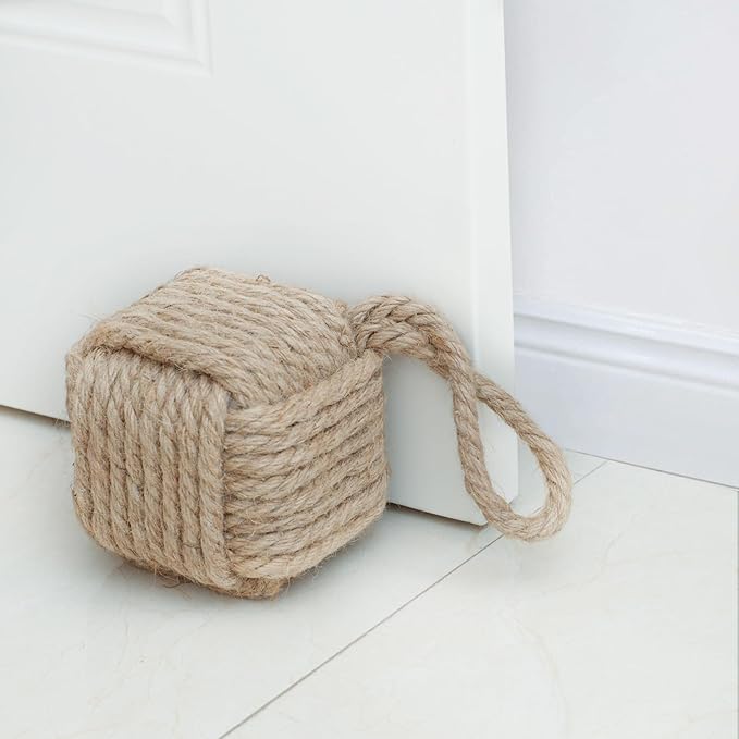 Marwood Rope Knot Door Stops Decorative Nautical Door Stopper Handmade by Marwood