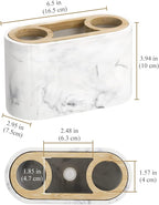 Shinowa Toothbrush Holder, Premium Toothbrush Organizer, Bathroom Storage - Image 5