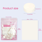 Classycoo Thick Disposable Compressed Towels Tablets- Individually Wrapped Face - Image 2