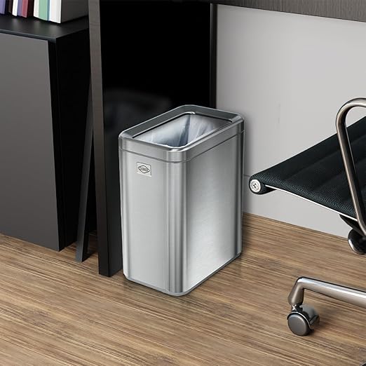 Clorox Slim Open Trash Can - Image 7